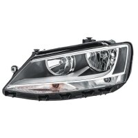 Main headlight left 12 V H7/H7 halogen HELLA for VW Jetta...
