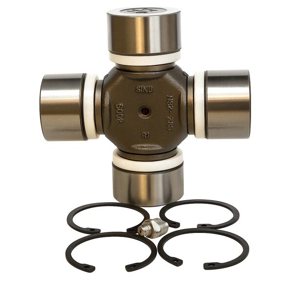 Joint Propshaft Universal Joint Ø 57mm with grease lubrication 152mm LÖBRO