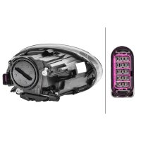 Headlight left 12 V H4 FF HELLA Lighting Expertise suitable for e.g. VW BEETLE