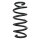 Suspension Spring Rear Axle Coil spring with constant wire diameter SPIDAN for TOYOTA RAV 4 IV