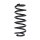 Suspension spring rear axle coil spring Ø94mm SPIDAN for e.g. SMART Fortwo