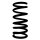 Suspension spring rear axle coil spring Ø154mm SPIDAN for e.g. MITSUBISHI