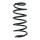 Suspension spring front axle coil spring Ø140mm SPIDAN for e.g. VOLVO S60 II