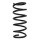 Suspension Spring Rear Axle Coil spring with constant wire diameter SPIDAN for VOLVO XC60