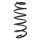 Suspension spring front axle coil spring Ø142mm SPIDAN for VOLVO S80 II