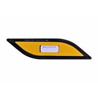 Reflector side yellow horizontally mounted HELLA for BOMAG and others