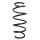 Suspension spring front axle coil spring Ø153mm SPIDAN