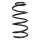 Suspension Spring Front Axle Coil spring with constant wire diameter SPIDAN for FORD Kuga II