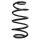 Suspension spring front axle coil spring Ø168mm SPIDAN for e.g. FORD Galaxy