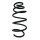 Fahrwerksfeder Vorderachse Schraubenfeder Ø153mm SPIDAN für u.a. OPEL Insignia