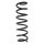 Suspension spring front axle coil spring Ø114mm SPIDAN for e.g. BMW 5 Series