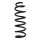 Suspension spring front axle coil spring Ø115mm SPIDAN for e.g. BMW 5 Series Touring