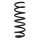 Suspension spring front axle coil spring Ø115mm SPIDAN for e.g. BMW 5 Series