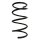 Suspension spring front axle coil spring Ø187mm SPIDAN for e.g. MITSUBISHI