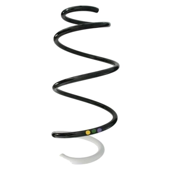 Suspension spring front axle coil spring Ø160mm SPIDAN for RENAULT Captur I