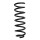 Suspension spring front axle coil spring Ø115mm SPIDAN for e.g. MERCEDES