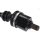 Drive shaft 26 teeth 650mm with nut SPIDAN for RENAULT CLIO II