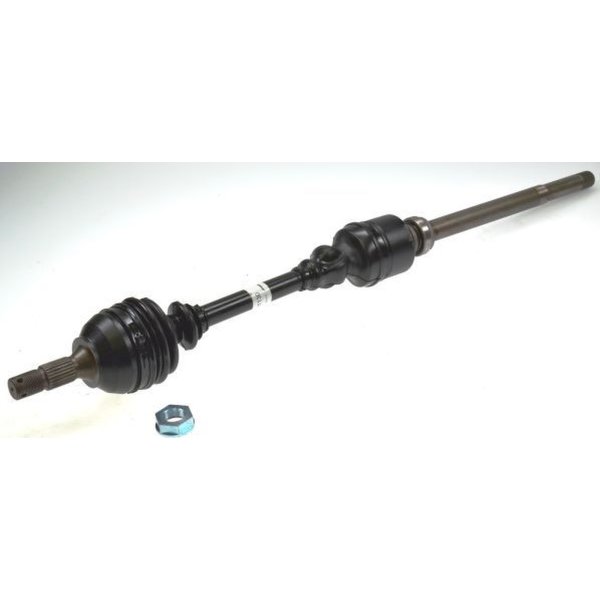 Drive shaft 878mm with nut SPIDAN for CITROËN BERLINGO
