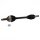 Drive Shaft 615mm M24x1.5 Ø 79mm SPIDAN for e.g. CITROËN Xsara