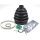 Drive shaft bellows kit with grease and nut SPIDAN for SKODA FABIA I