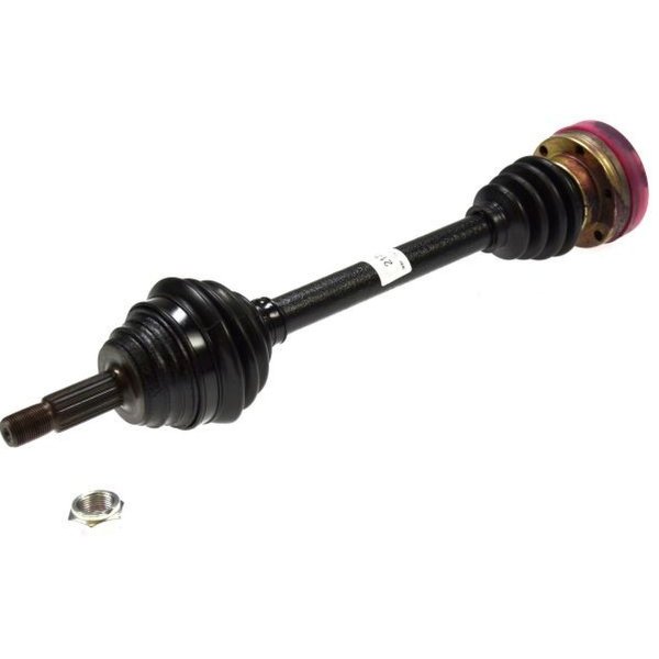 Drive shaft 515mm with nut SPIDAN for VW POLO III