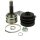 Joint Kit Drive Shaft NBR Ø76mm CV Joint with grease SPIDAN for e.g. HYUNDAI Getz