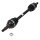 Drive Shaft 633mm M22x1.5 Ø 82mm SPIDAN for e.g. FORD Focus