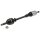 Drive Shaft 595mm M24x1.5 Ø 86mm SPIDAN for e.g. CITROËN Berlingo