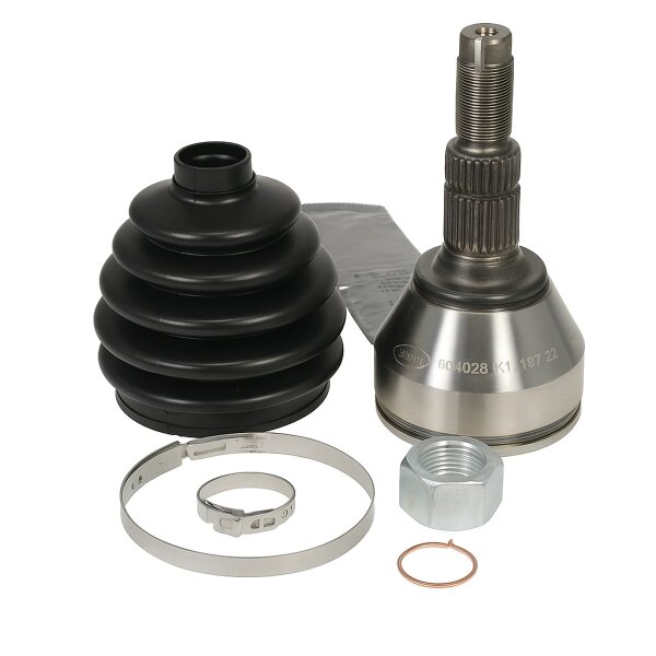 Joint Kit Drive Shaft TPE Ø 90mm CV Joint with grease SPIDAN for e.g. FIAT Croma