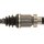Drive Shaft 914mm M22x1.5 Ø 72mm SPIDAN for e.g. FORD Fiesta