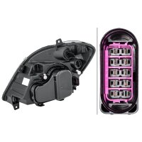 Main headlight right 12 V PY21W Halogen HELLA