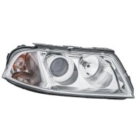 Main headlamp right 12 V H7/H7 FF HELLA for VW Passat...