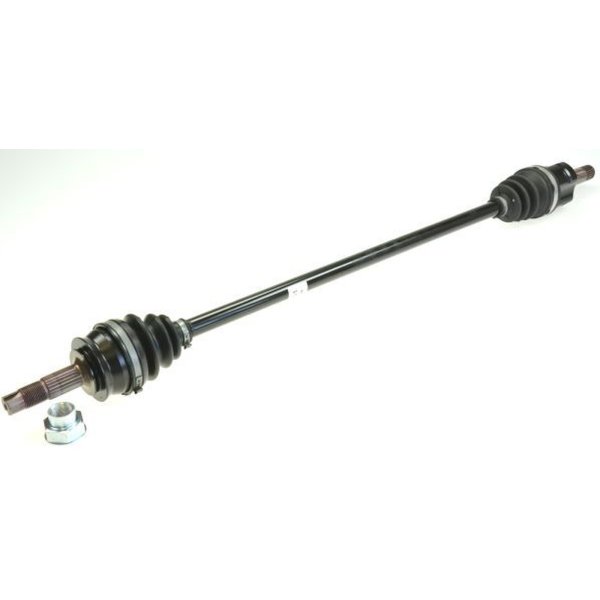 Drive shaft 918mm with nut SPIDAN for OPEL CORSA D