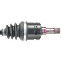 Drive shaft 918mm with nut SPIDAN for OPEL CORSA D