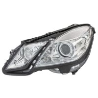 Headlight left 12 V D1S/H7 Halogen HELLA suitable for e.g. MB E-CLASS