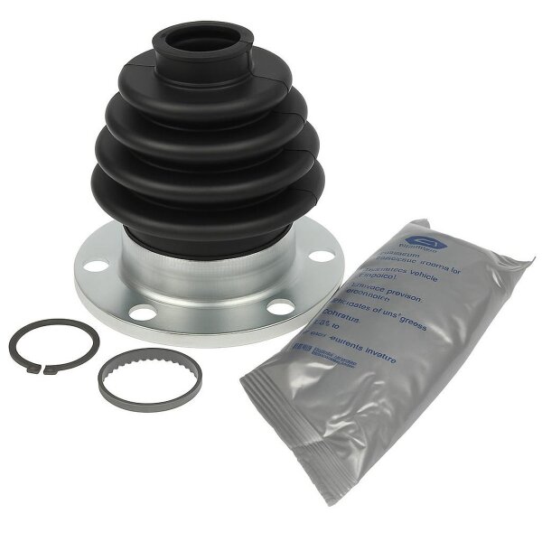 Bellow Kit Drive Shaft Rubber/Metal Ø21mm Joint Disc +grease SPIDAN for PORSCHE