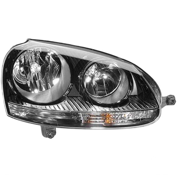 Main headlight right 12 V PY21W Halogen HELLA for VW Golf V and others