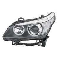 Headlight left 12 V D2S/H7 Halogen HELLA for BMW 5 Series and others