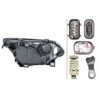 Headlight left 12 V D2S/H7 Halogen HELLA for BMW 5 Series and others