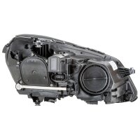 Main headlamp left 12 V H7 halogen HELLA for MERCEDES-BENZ E-Class and others