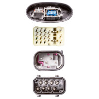 Left main headlight 12 V D1S/H7 bi-xenon HELLA for BMW 5 Series and others