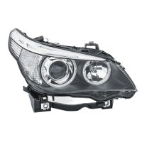 Headlight right 12 V PY21W Halogen HELLA for BMW 5 Series...