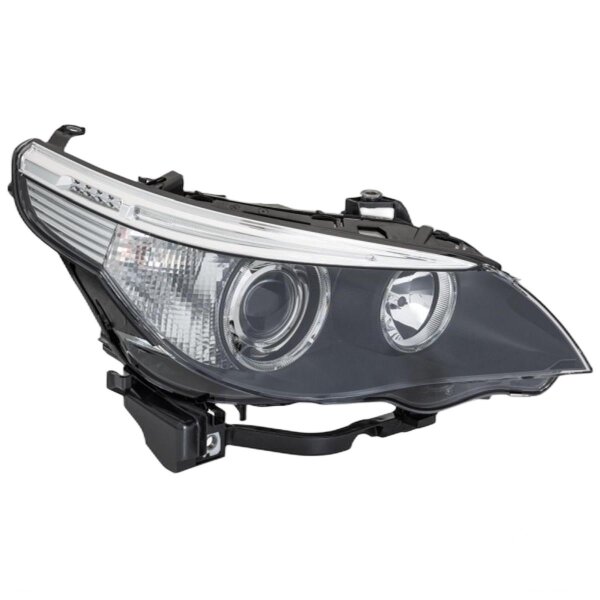 Headlamp right 12 V D1S/H7 Halogen HELLA for BMW 5 Series and others