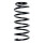 Suspension spring front axle coil spring Ø141mm SPIDAN for e.g. VW Corrado