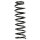 Suspension Spring Rear Axle Coil spring with constant wire diameter SPIDAN for SUZUKI Grand Vitara I