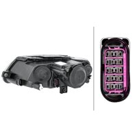 Main headlight right 12 V H7/H7 halogen HELLA for VW...