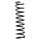 Suspension Spring Rear Axle Coil spring with constant wire diameter SPIDAN for BMW 7er