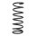Suspension Spring Rear Axle Coil spring with constant wire diameter SPIDAN for DAIHATSU YRV