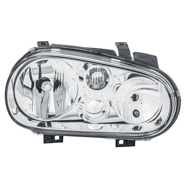 Hauptscheinwerfer rechts Halogen FF HELLA für VW GOLF IV (1J1)