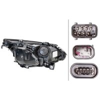 Headlights left bi-xenon halogen HELLA for BMW 5 (E60)